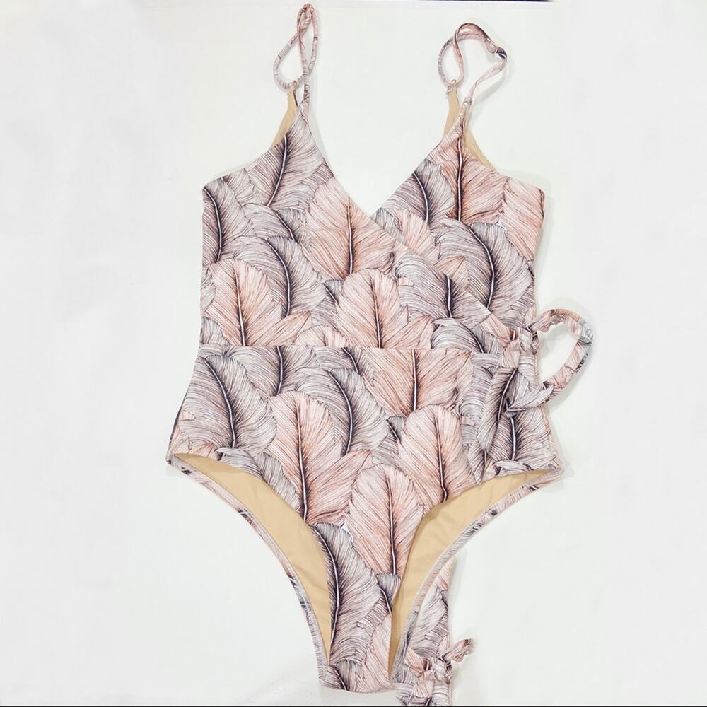 Somedays Lovin | Spirit Flies Faux Wrap Swimsuit